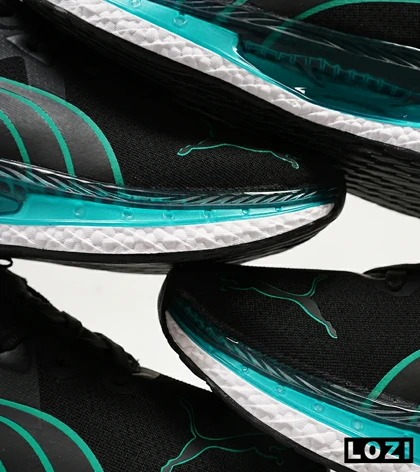 کفش کتانی ورزشی مشکی سبز مردانه PUMA