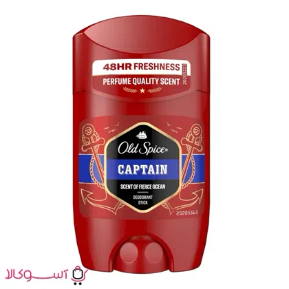 استیک ضد تعریق اولد اسپایس مدل captain حجم 50 میل