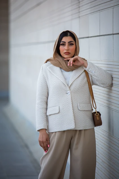 کت لمزور مغزی دوزی فلوک