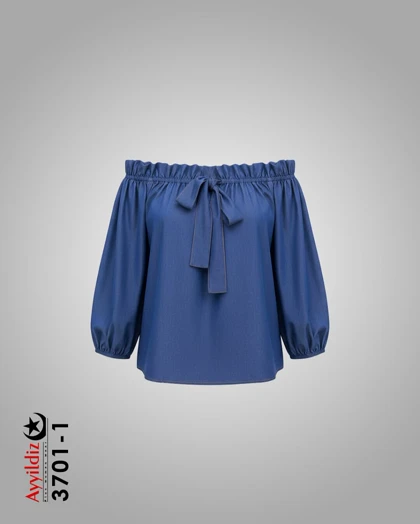 شومیز مجلسی زنانه سایز بزرگ کد 3701