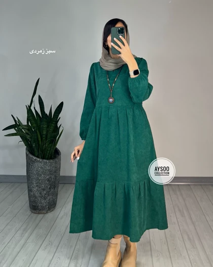 پیراهن مانتویی تانیا