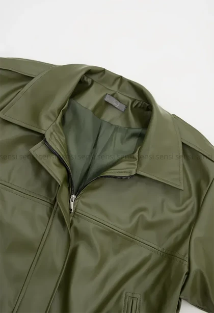 بامبر چرم پایین کش کد1004823