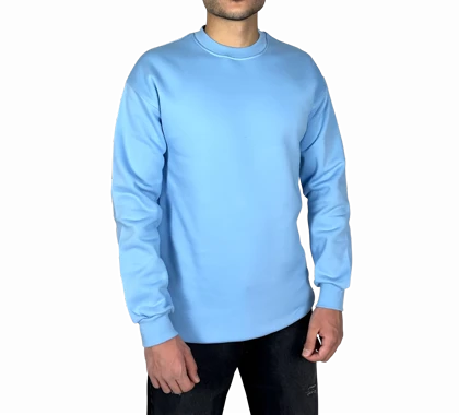 دورس سه نخ آبی آسمانی طرح ساده