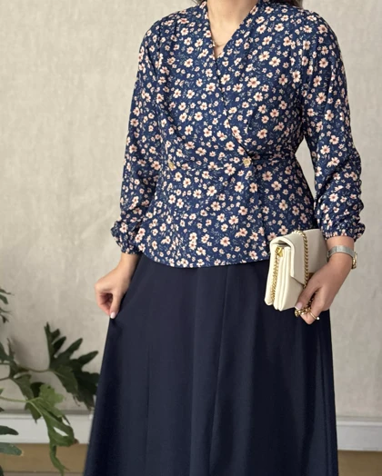 ست شومیز دامن روشنک