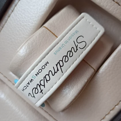 ساعت مچی اسپرت والار طرح امگا سواچ بند چسبی طرح ماموریت در اورانوس