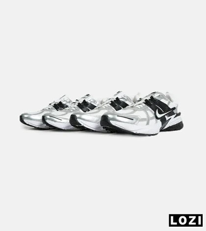 کفش کتانی مردانه و زنانه سفید طوسی مشکی Nike cushlon