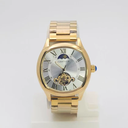 ساعت مچی مردانه کارتیر اتوماتیک Cartier BU750 فول استیل رنگ ثابت