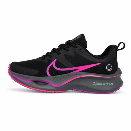 نایک زوم ایکس طرح لبخند مشکی صورتی Nike ZoomX Smile Black Pink