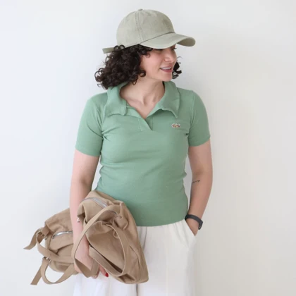 پولوشرت زنانه LACOSTE کد 6100