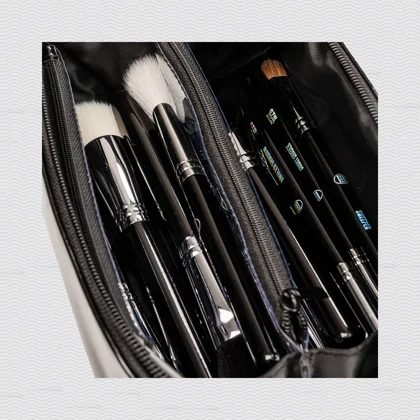 ست براش آرایشی 15 عددی فرین کازمتیک (Pherein Cosmetic) مناسب استفاده شخصی و حرفه‌ای