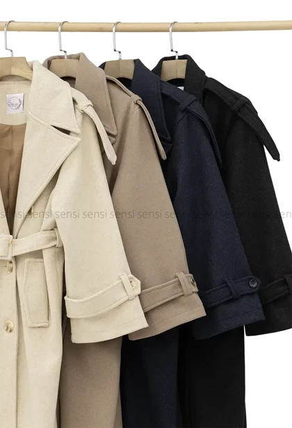 پالتو فوتر 4دکمه آستر دار کد1004875