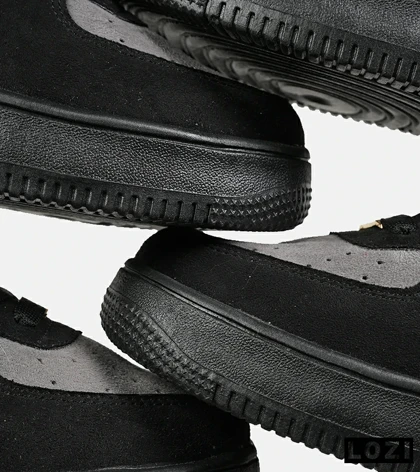 کفش مردانه و زنانه مشکی طوسی قرمز NIKE AIR FORCE