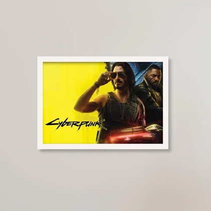 تابلو گیمینگ سایبرپانک Cyberpunk 2077
