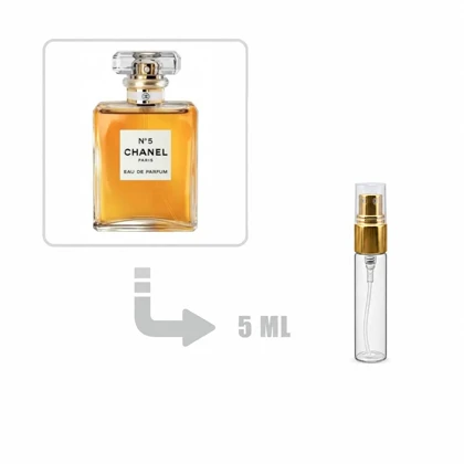 دکانت عطر ادکلن شنل نامبر 5 اصلی 5 میلی Chanel N5