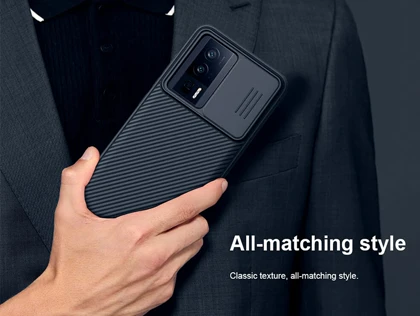 قاب شیائومی ردمی کا60/کا60 پرو/پوکو اف5 پرو نیلکین Nillkin Xiaomi Redmi K60/K60 Pro/Poco F5 Pro CamShield Pro Case