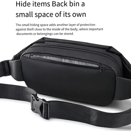 کیف کراس بادی شیائومی Xiaomi Mijia Sport fanny pack مدل M8101614/MJXB01RM ضدآب