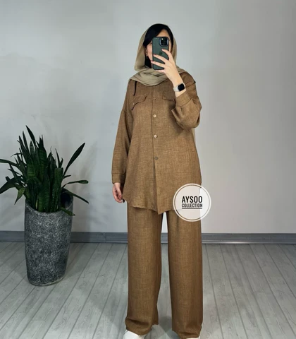 ست مانتو و شلوار آبان