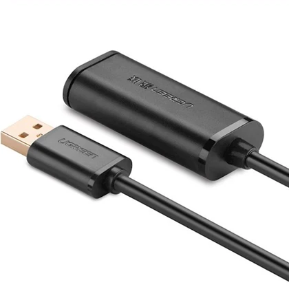 کابل افزایش طول USB 2.0 اکتیو یوگرین UGREEN مدل US121 طول 5 متر
