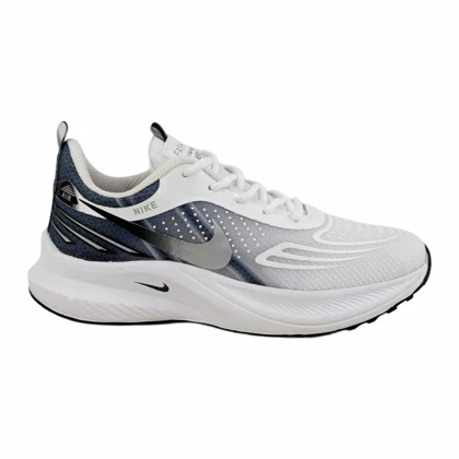 کتانی رانینگ مردانه مدل نایکی NIKE رنگ سفید پشت سابلومیشن