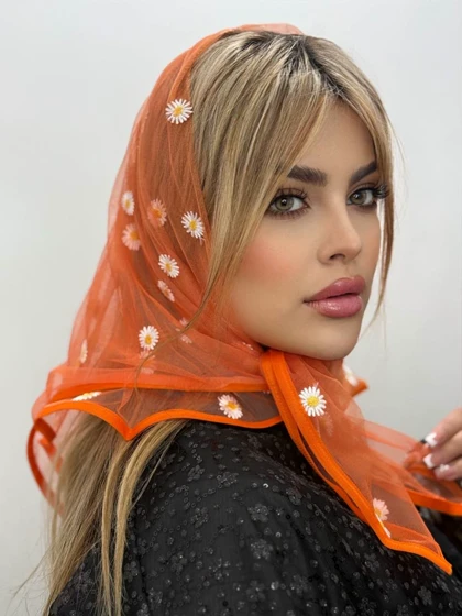 مینی اسکارف بابونه