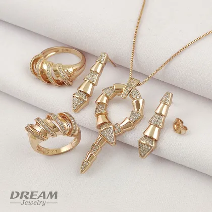 نیمست نگین‌دار طرح طلا DREAM