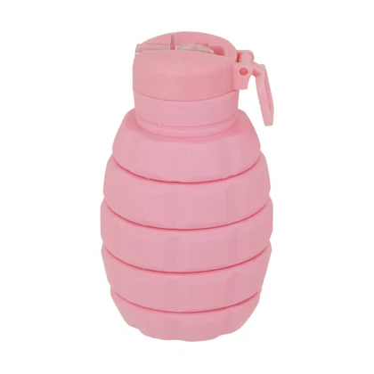 قمقمه سیلیکونی تاشو مدل Grenade ظرفیت 0.5 لیتر