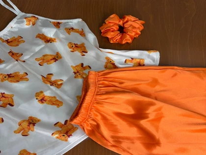 ست تاپ و شلوارک طرح تدی 068