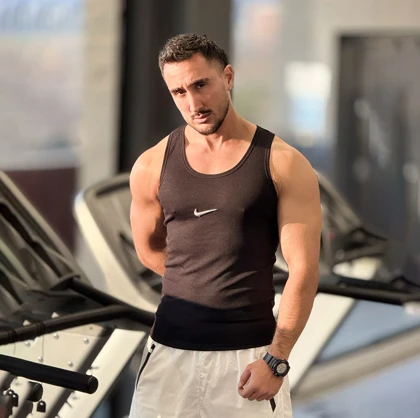 رکابی تنک تاپ قهرمانی کبریتی نایک مشکی