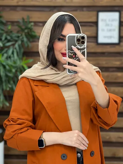 مانتو چهار دکمه جیب پاگن