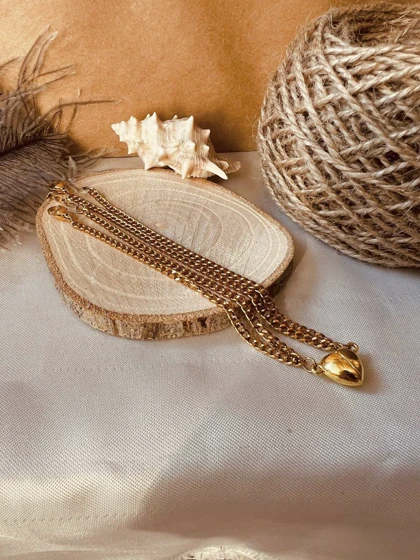 دستبند کاپلی قلبی