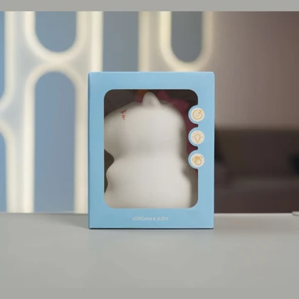 چراغ خواب فانتزی جوردن و جودی JORDAN &amp; JUDY مدل VC128 طرح یونیکورن