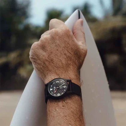 ساعت مچی عقربه ای تریوا مدل Ocean Plastic octopus
