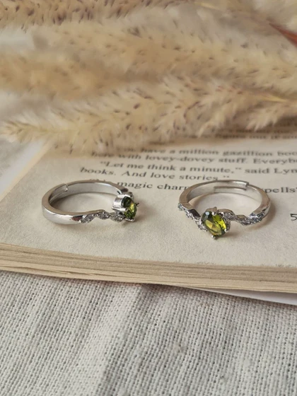 انگشتر جواهری فری سایز بیضی