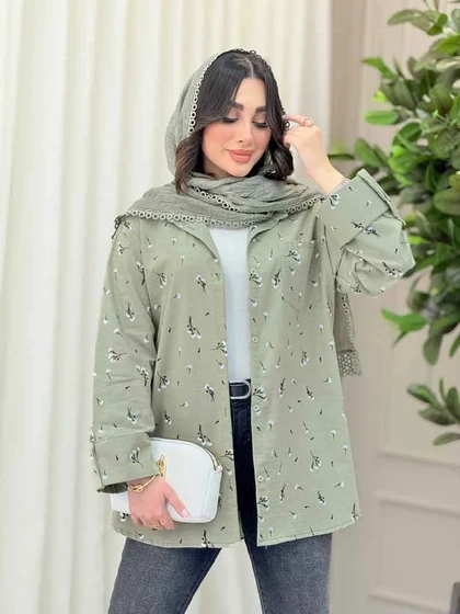 شومیز تک جیب پشت پیله