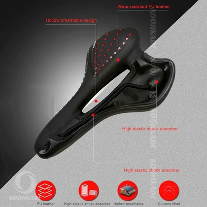 زین دوچرخه 26 SBK مدل VICTORIA GEL