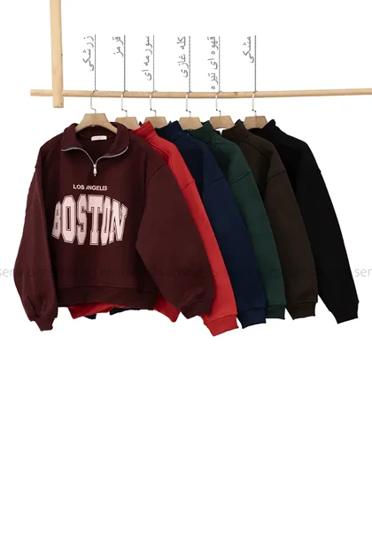 دورس باکسی نیم زیپ کد1004805