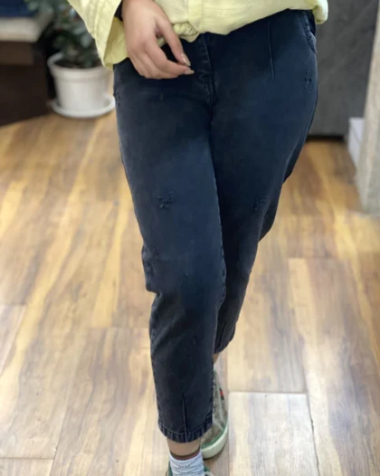 شلوار جین مام استایل-4646