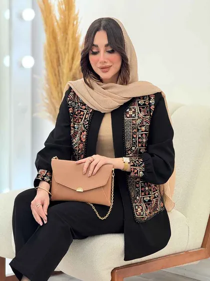 مانتو مازراتی طرح سنتی جیلان