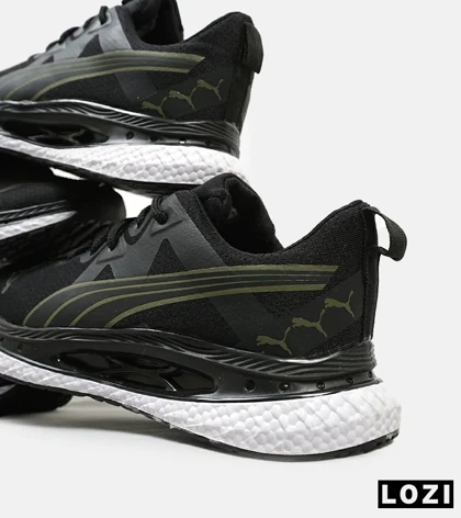 کفش کتانی ورزشی مشکی سبز مردانه PUMA