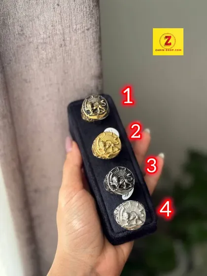 انگشتر مردانه استیل