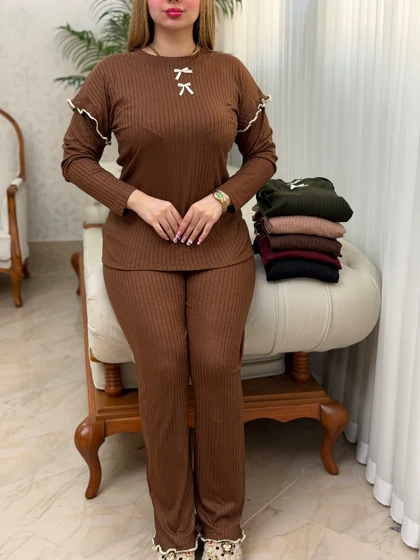 ست پاپیونی چین‌دار 3546