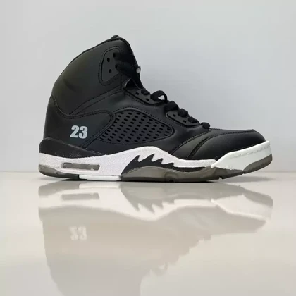 کفش بسکتبالی نایک جردن 5 Jordan مشکی زیر سفید