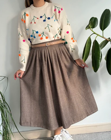 دامن پشمی زارا 1