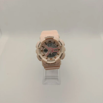 ساعت ورزشی زنانه کورن رنگ صورتی مدل 211