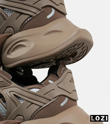 کفش کتانی مردانه و زنانه قهوه ای سفید ADIDAS performance x9000l4