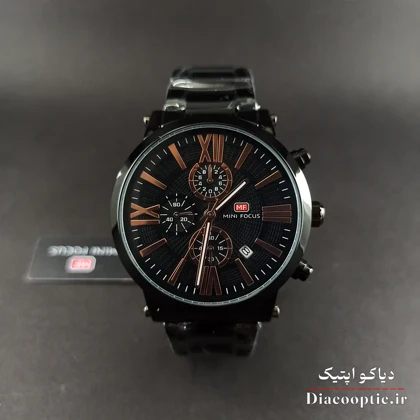 ساعت مچی مردانه اورجینال موتور ژاپنی برند مینی فوکوس سه موتور مدل Mf0219G.04