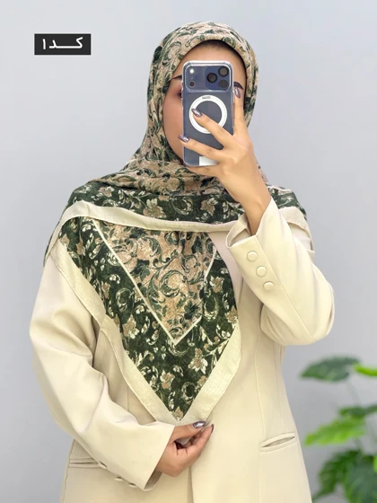 روسری نخی ماناژ کد 101923