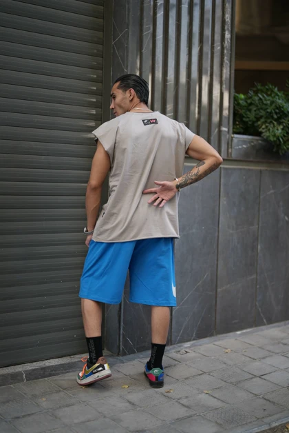 رکابی حلقه‌ای وست (نایک) فلگ طوسی Pedro Pascal