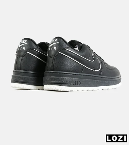کفش کتانی بزرگ پا مشکی NIKE AIR FORCE مدل 7659