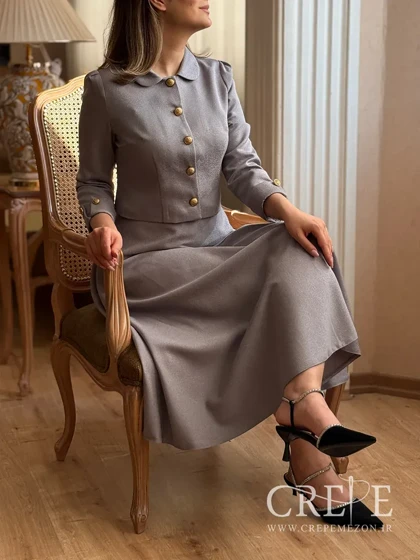 کت دامن کتان لمه شیرین